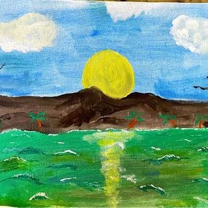 Caribbean sea .Turk and Keykos.Amgriss Cay sun down!!!